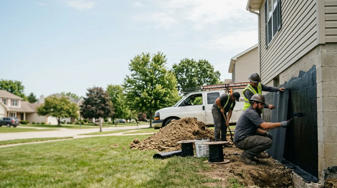 Basement Waterproofing in Middleport, OH near me